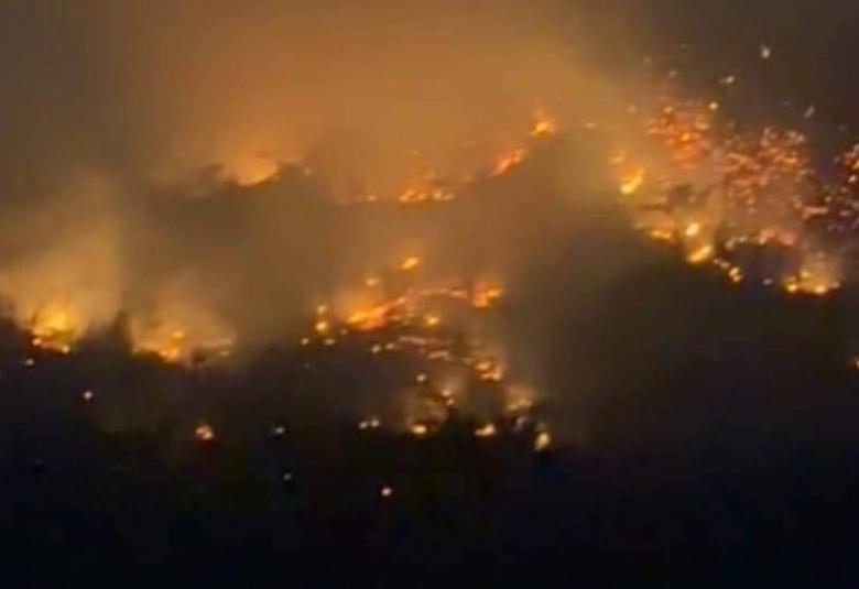 Incendio en Acapulco