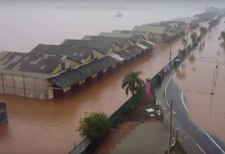 Inundaciones en Brasil