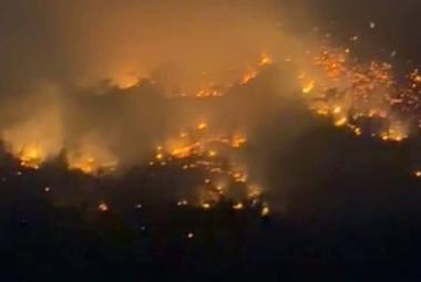 Incendio en Acapulco